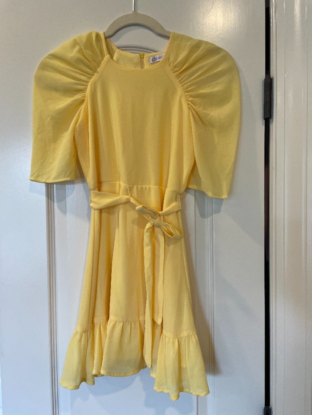 Girl's Yellow Dress